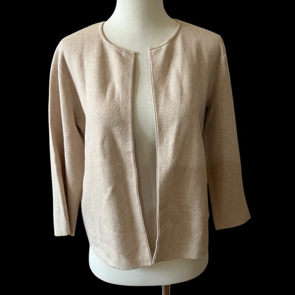 J MCLAUGHLIN CARDIGAN CLASSIC CHIC SOPHISTICATED MINIMALISTIC NEUTRAL CAPSULE XS - Picture 1 of 11